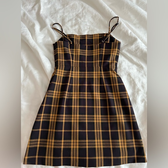 Wilfred New Classic Checkered Mini Dress - Picture 3 of 6